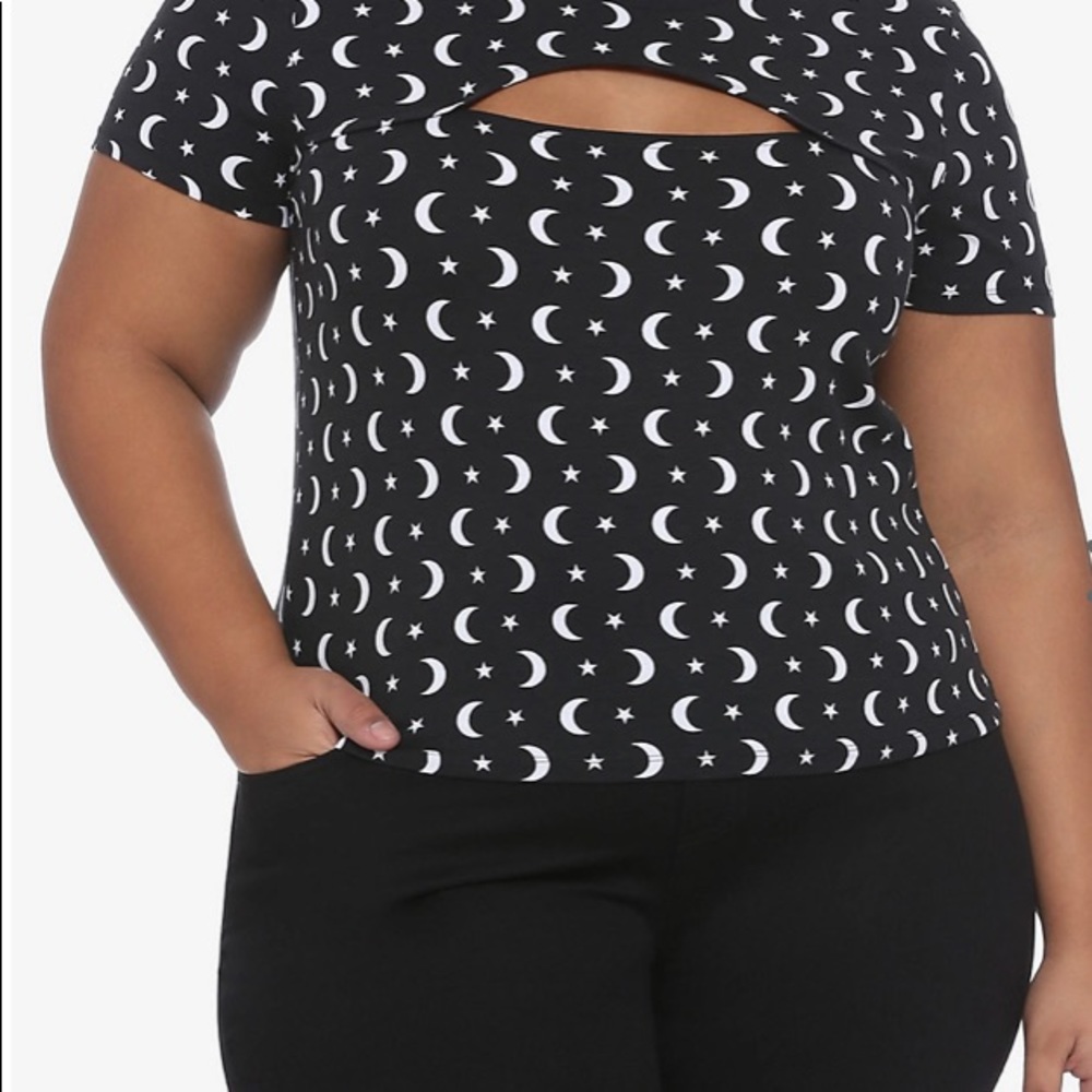 NWT Moon Stars Crop Top HT SOLD OUT